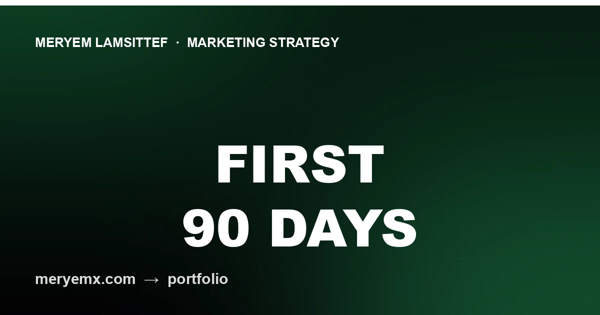 Les 90 premiers jours en tant que Product Marketing Manager : guide de terrain